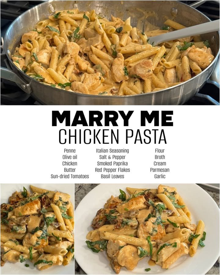 Marry Me Chicken Pasta