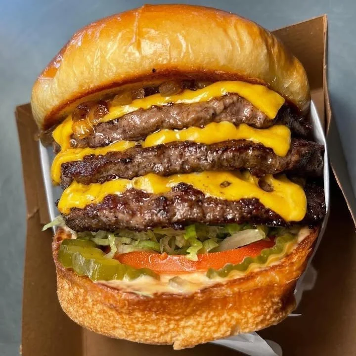 Delicious gourmet burgers with fresh ingredients and unique toppings