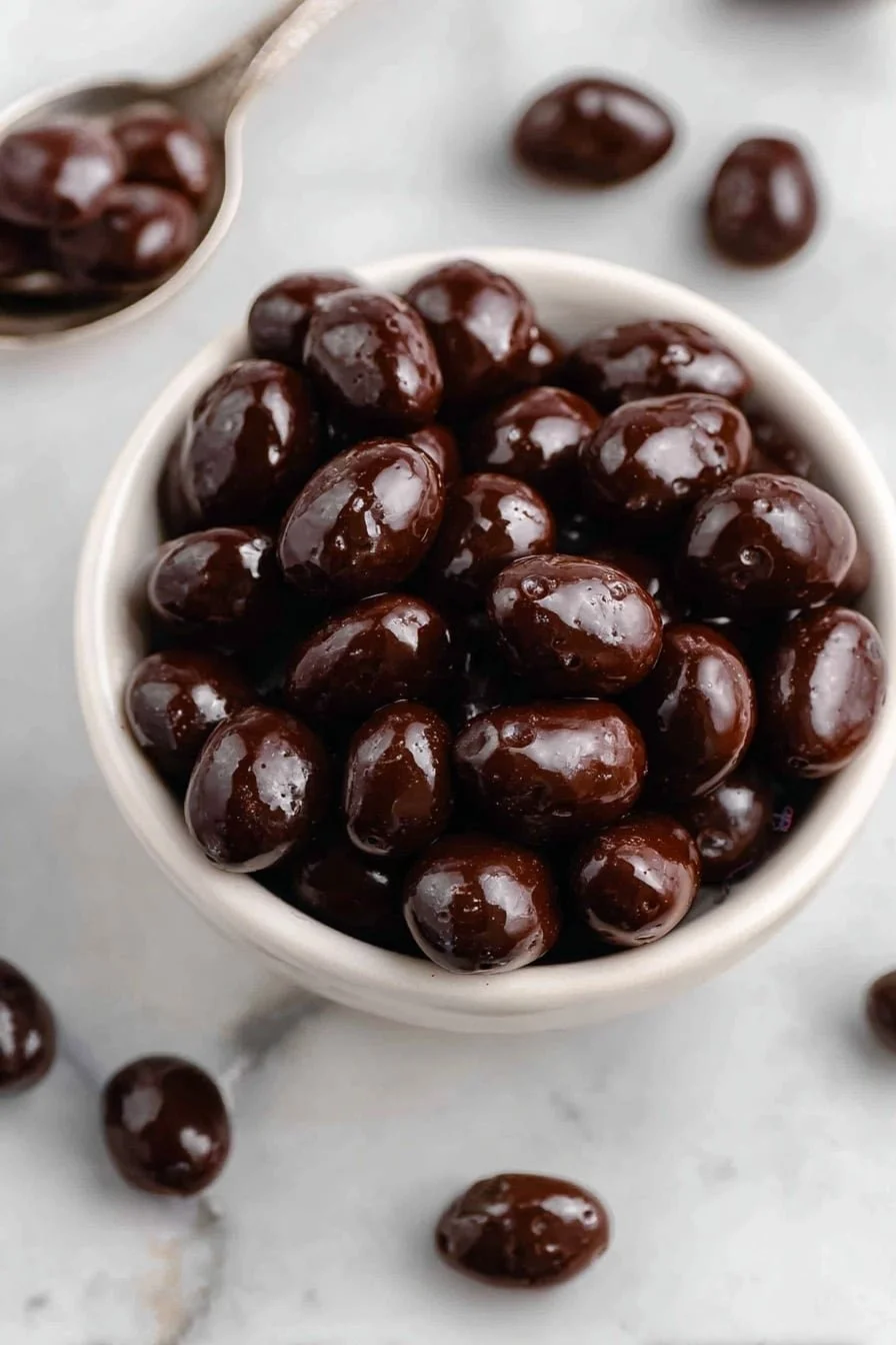 Delicious chocolate covered espresso beans recipe for coffee lovers.