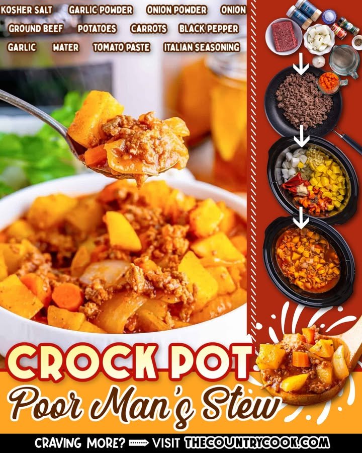 Slow Cooker Poor Man’s Stew