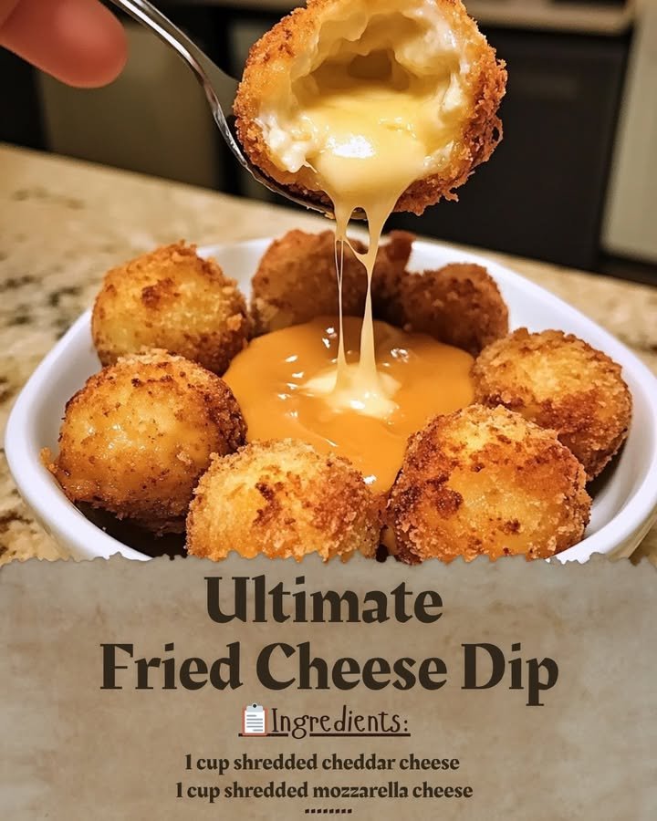 Ultimate Fried Cheese Dip