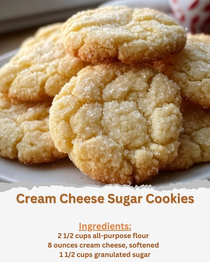 Cream Cheese Sugar Cookies