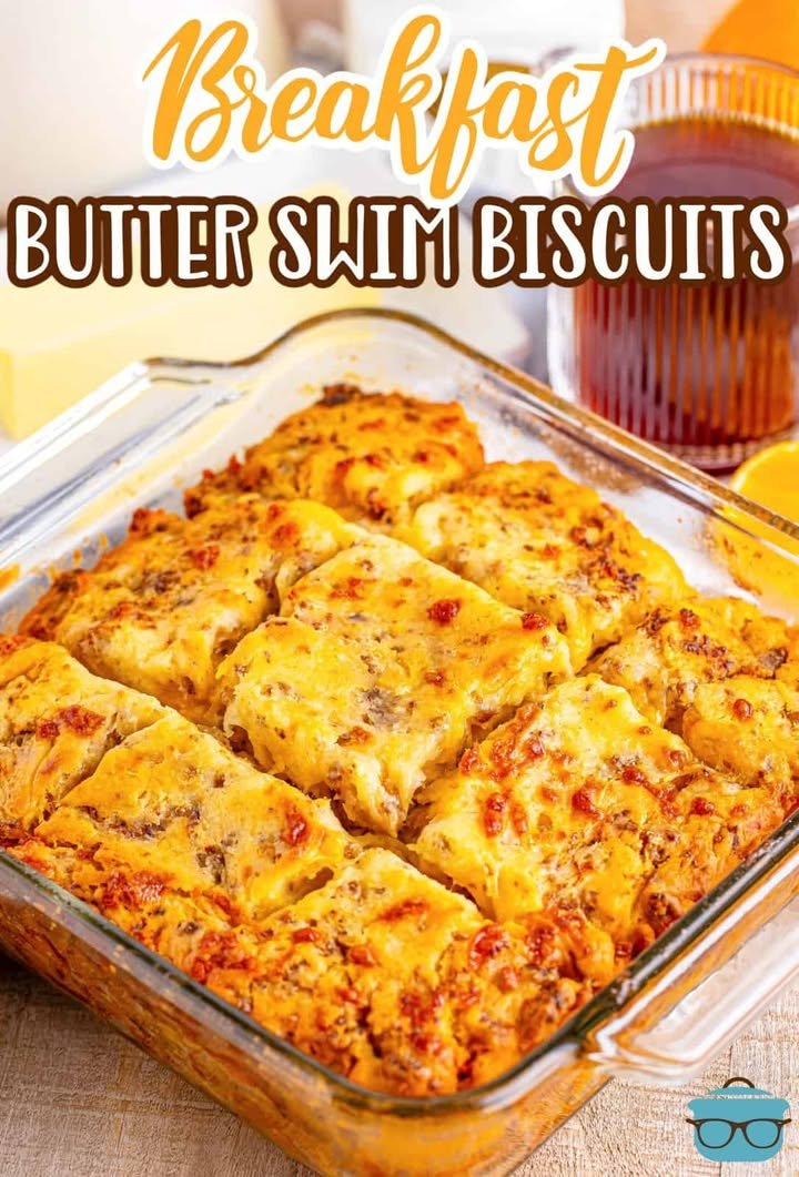 Breakfast Butter Swim Biscuits