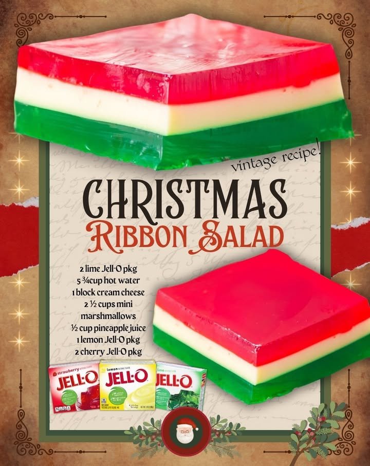 Christmas Ribbon Salad