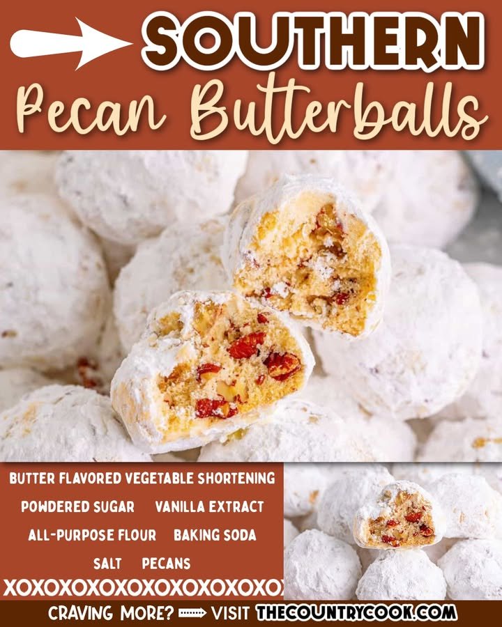 Southern Pecan Butterballs