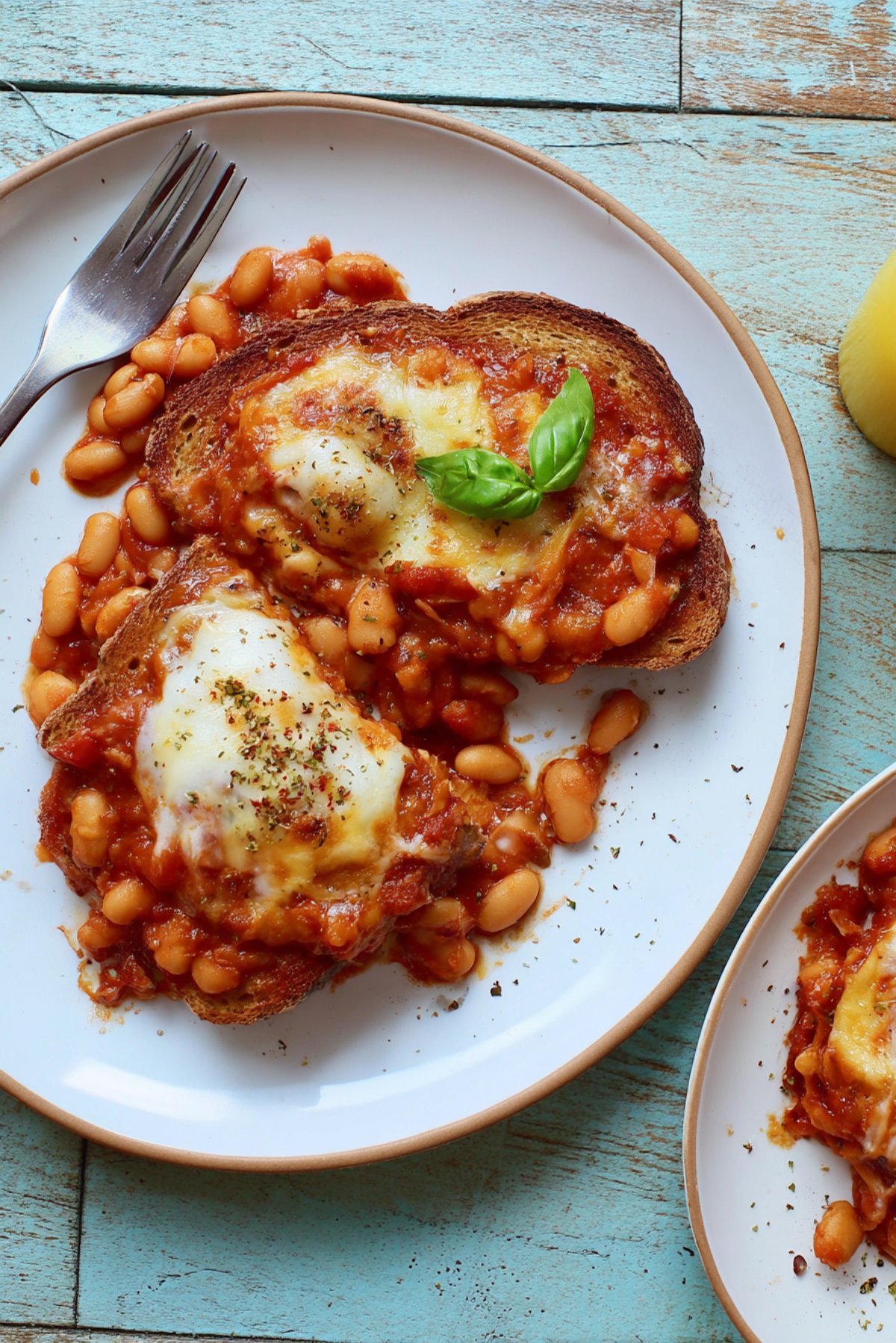 Pizza Beans on Toast