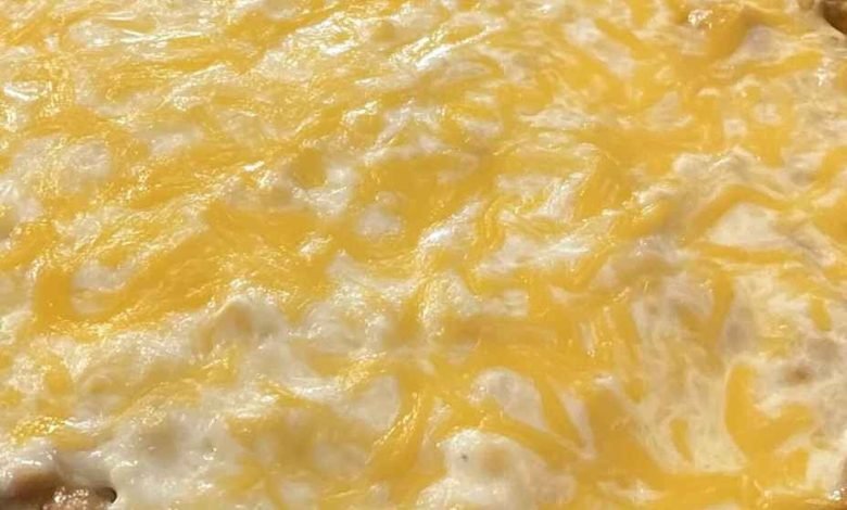 Cheesy Refried Bean Dip