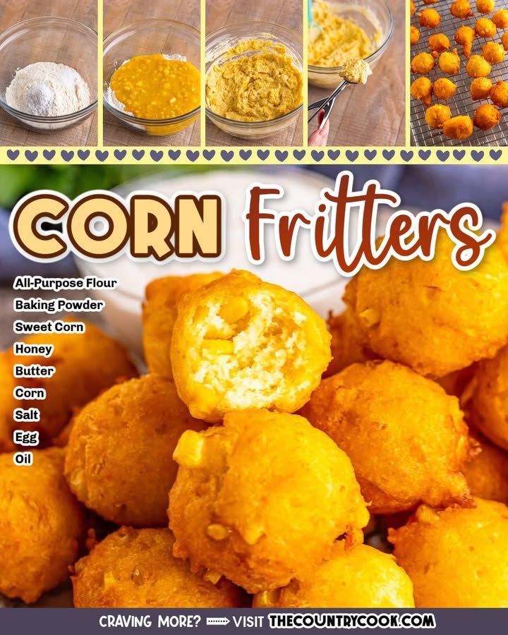 Sweet Corn Fritters