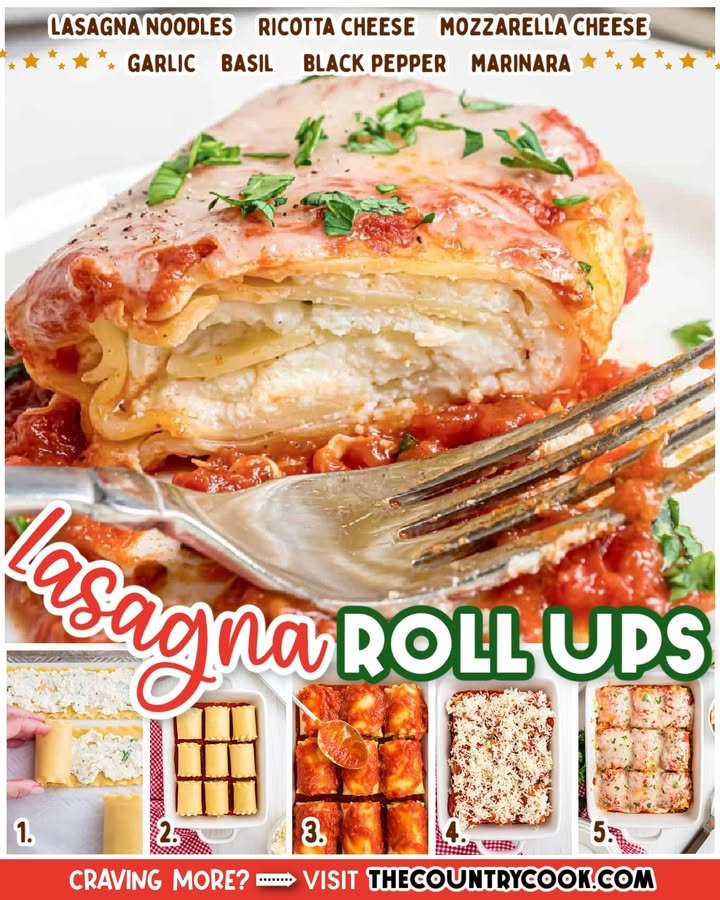 Lasagna Roll Ups