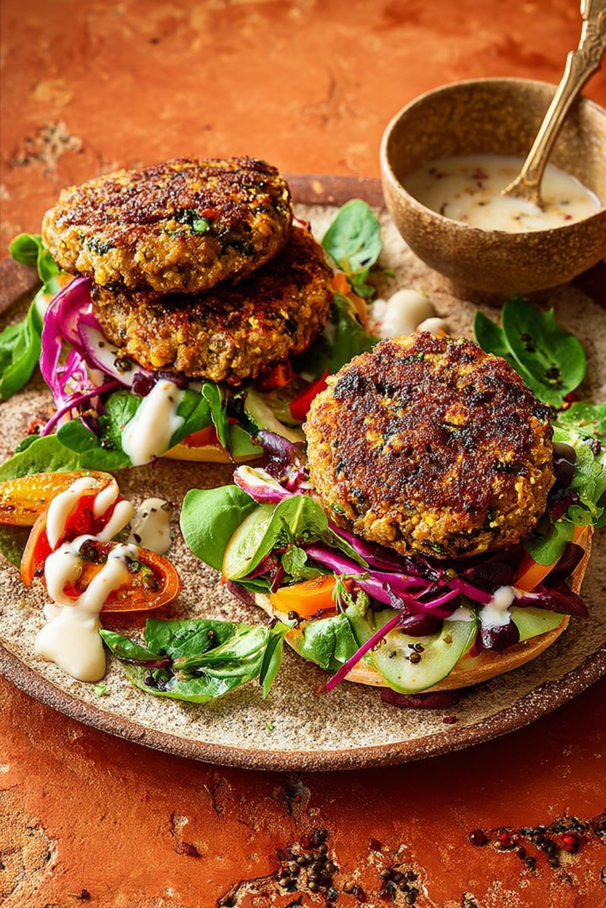 Moroccan-style Lamb Burgers
